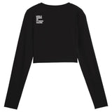 Puma W X HYROX SHPLX LS Crop Top Blk