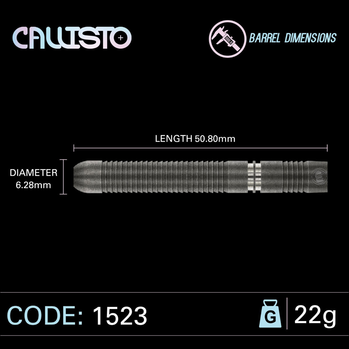 Winmau Callisto Darts 22g