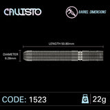 Winmau Callisto Darts 22g