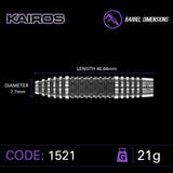 Winmau Kairos Darts 21g