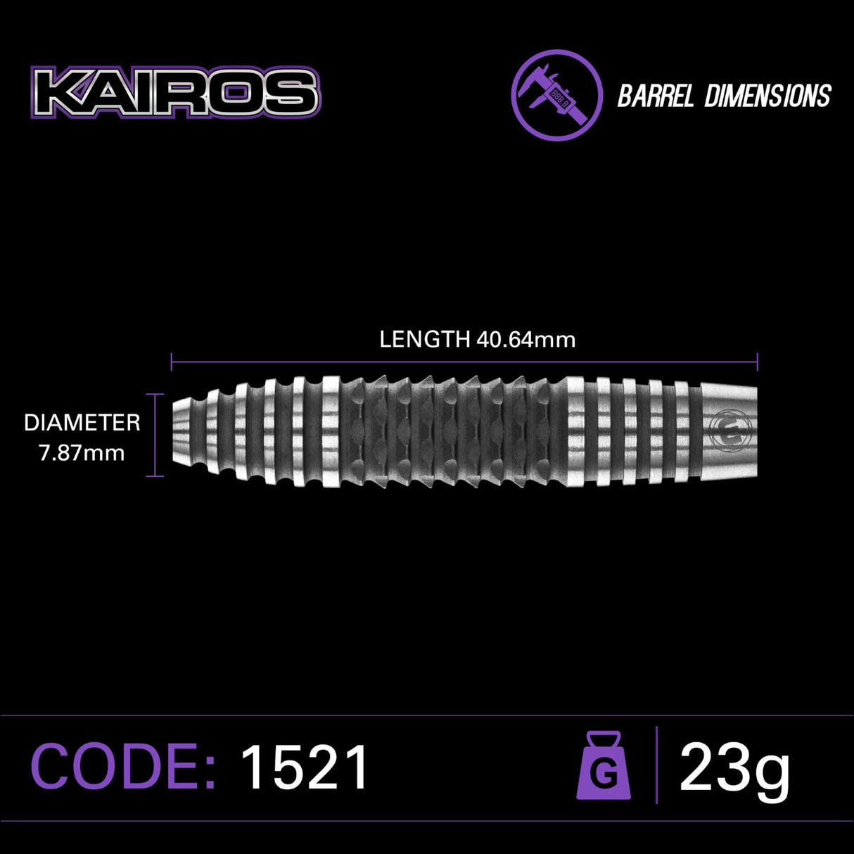 Winmau Kairos Darts 23g