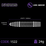 Winmau Kairos Darts 24g