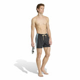 adidas Mens 3 Stripes 5in Shorts Black
