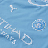 Puma MCFC 26 Kids Home Kit Blue