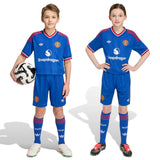 adidas OG MUFC 26 Kids Away Shorts Blue