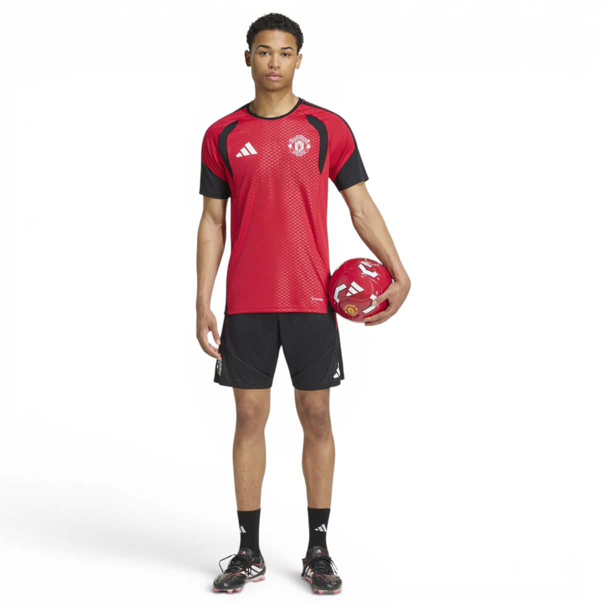 adidas MUFC 26 Train Jersey Red