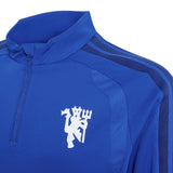 adidas MUFC 26 Kids EU Train QZ Top Blue