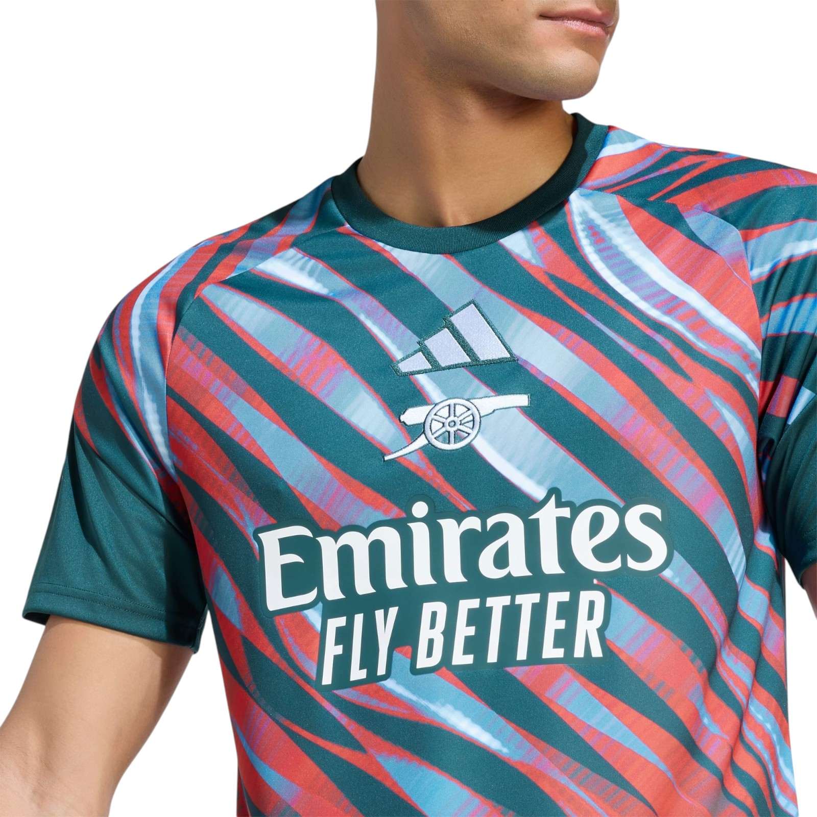 adidas Arsenal Football 2026/27 Adults Pre-Match Jersey