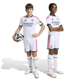 adidas Real Madrid 26 Kids Home Short Wh
