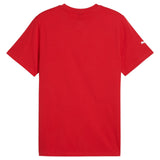Puma Ferrari Colored Shield T Shirt Red
