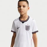 Nike England WC26 Kids Home Jersey White