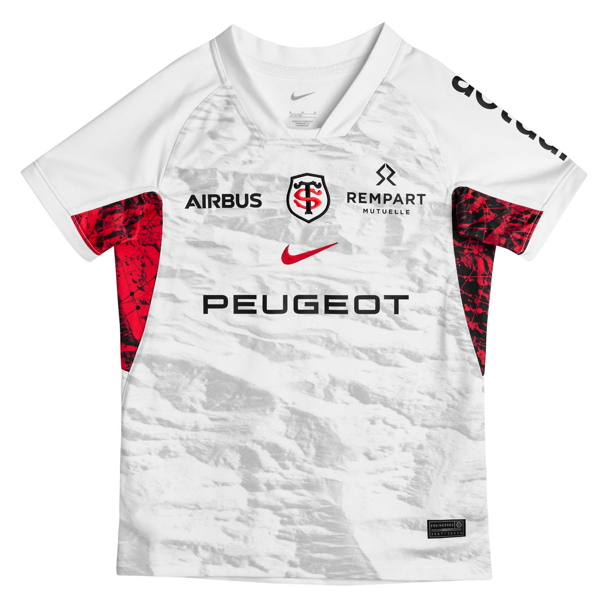 Nike Toulouse 26 Kids Away Stad Jersy Wh