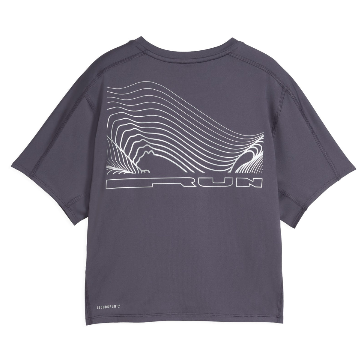 Puma W Run BrightStride Cloudspun Tee Nv