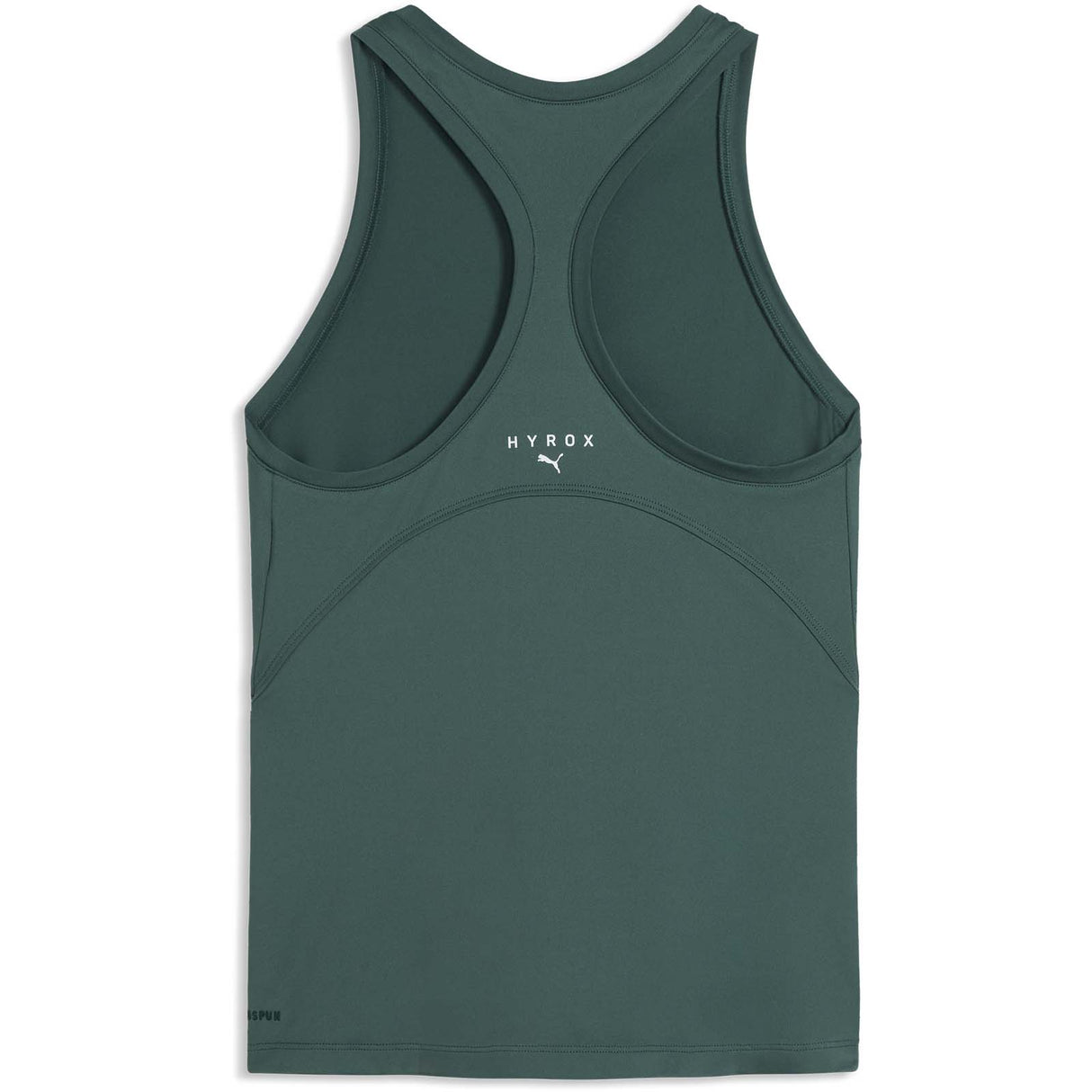 Puma W XHyrox Cloudspun Racrbck Tank Grn