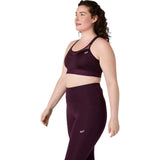 Asics Wms Road Combination Bra Purple