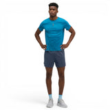 Hoka M Everyrun Short Sleeve Blue