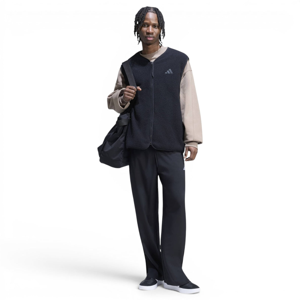 adidas Mens SL STNFRD OPT Wvn Pants Blk