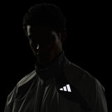 adidas Mens Adizero Jacket Grey