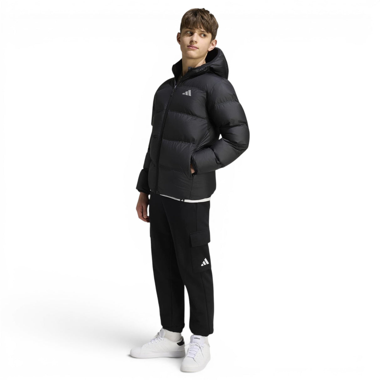 adidas Boys J SD Jacket Black