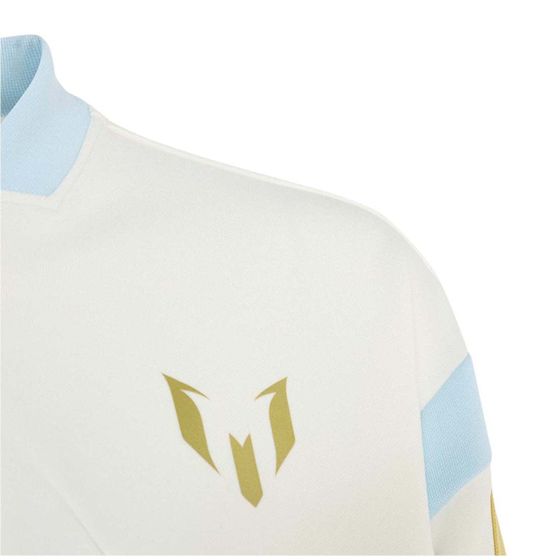 adidas Kids Messi Hot Ttop Fzip White