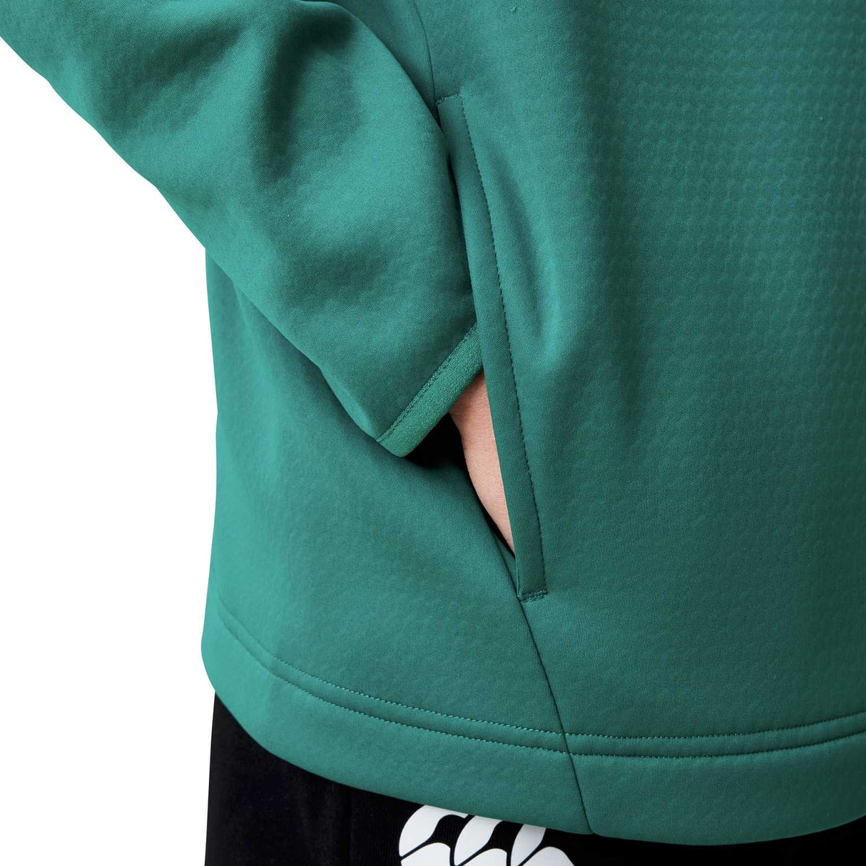 Canterbury IRE Kids Qzip Trng Top Green