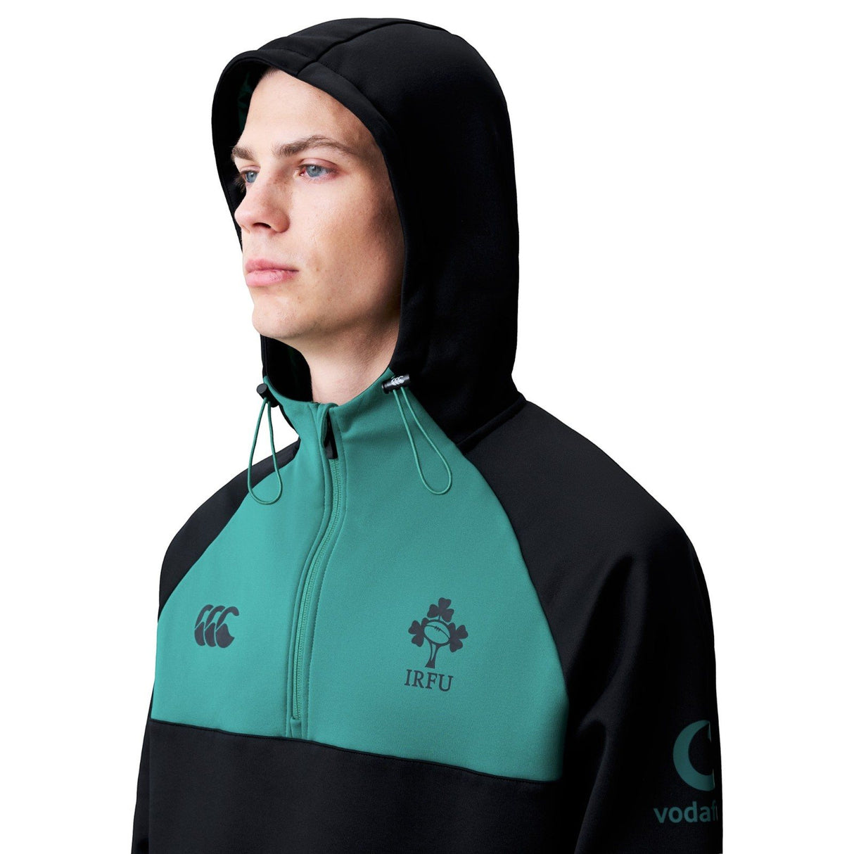 Canterbury IRE OH Zip Trng Hoodie 26 Blk