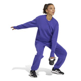 adidas Womens D4T Knit Crew Purple