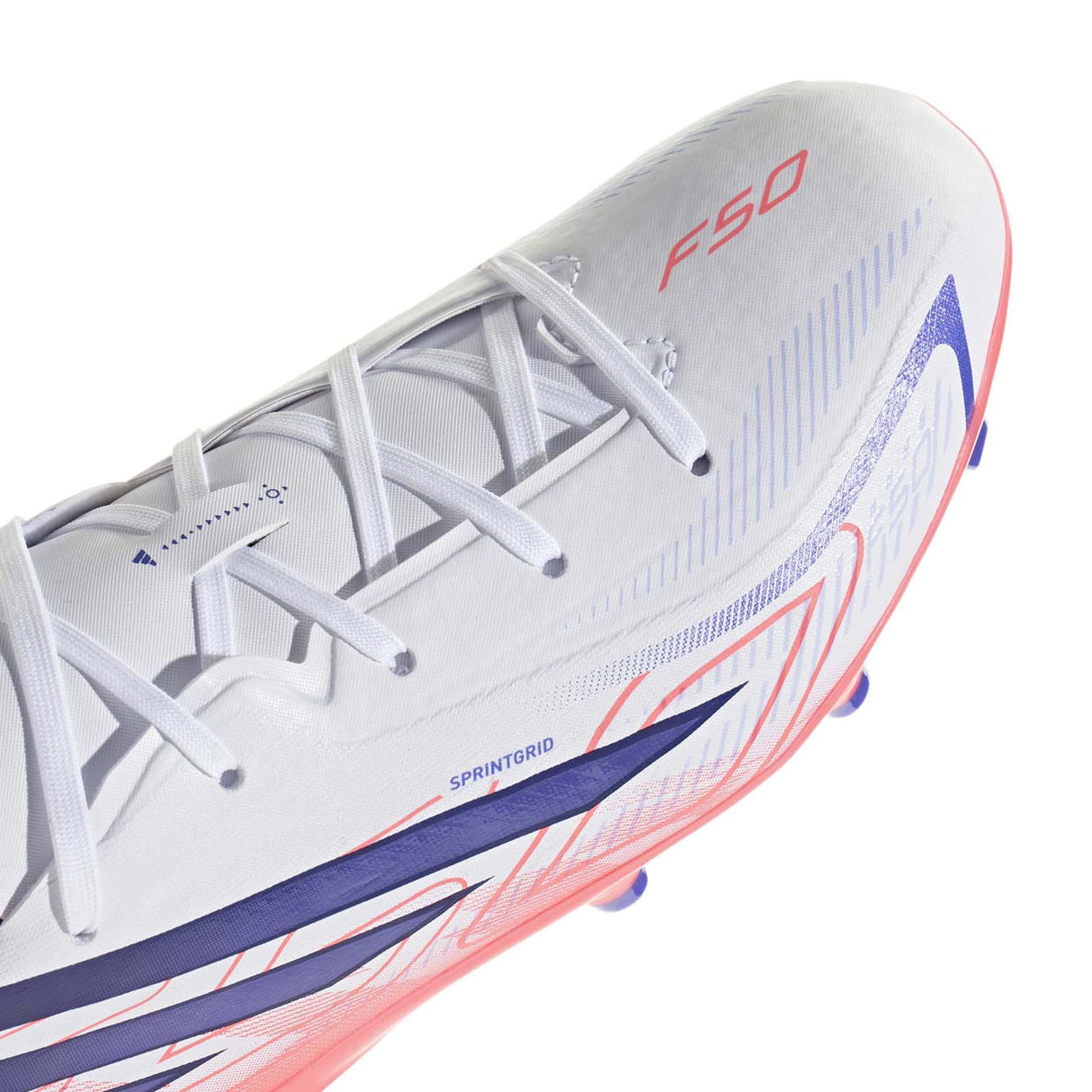 adidas Kid F50 Hyperfast League FG White