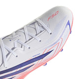 adidas Kid F50 Hyperfast League FG White