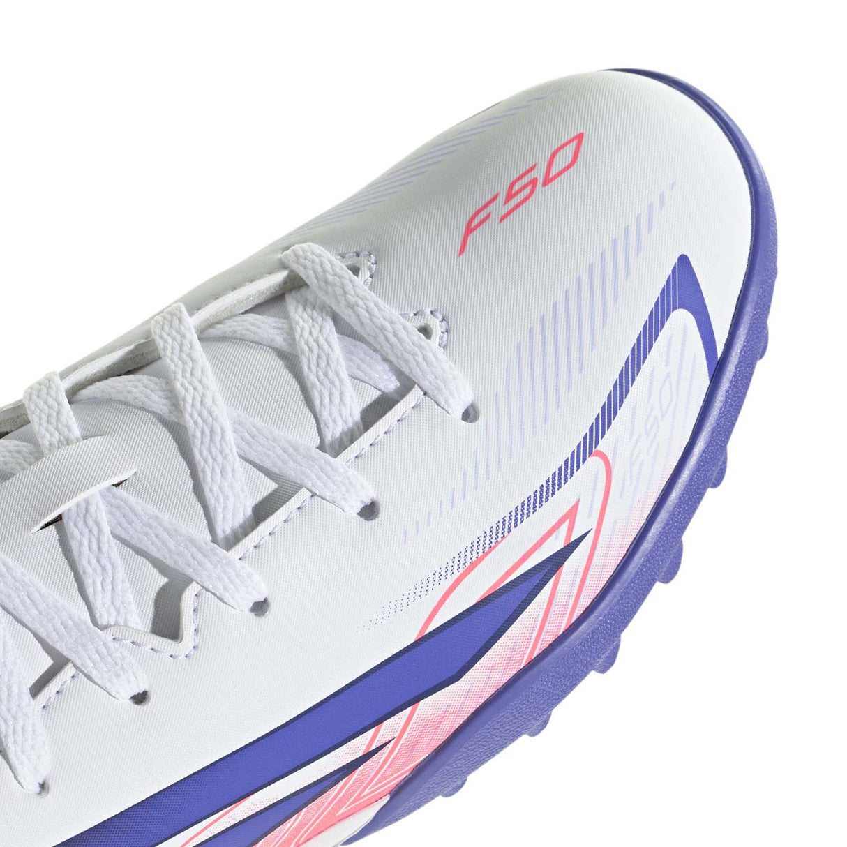adidas Kids F50 Hyperfast Club TF White