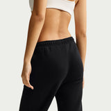 Nike Studio Fleece Medium-Weight Womens Mid-Rise Open-Hem Pants
