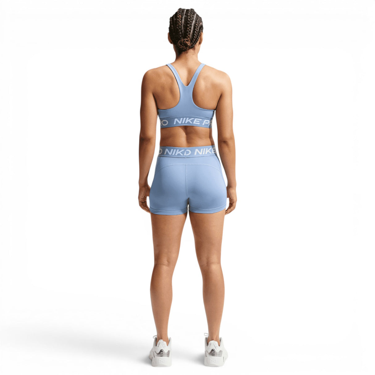 Nike W NP DF 365 LS Bra Light Blue