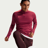 Nike Mens DF Strk Drill Top Red