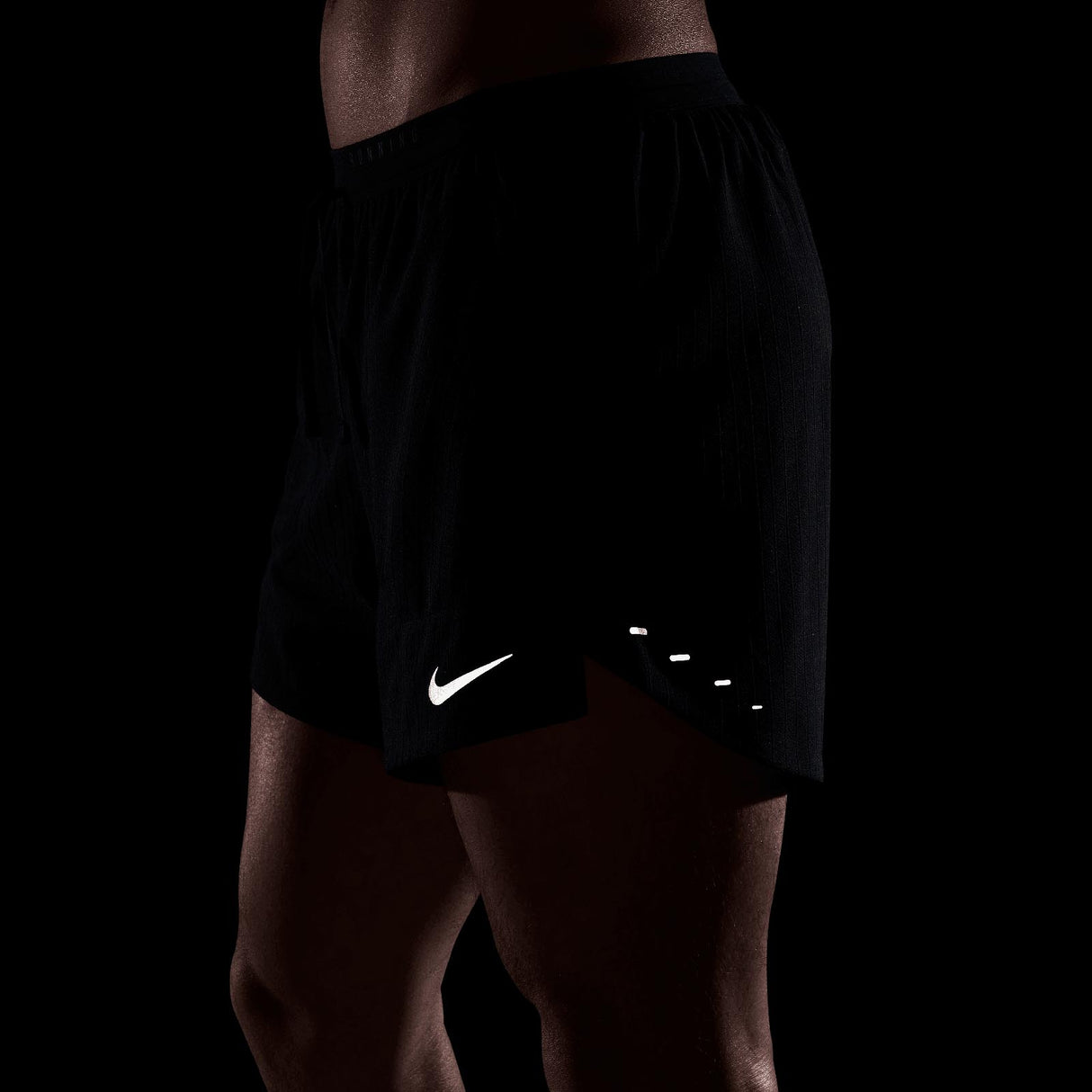Nike Mens AF Stride 5BF Shorts Black