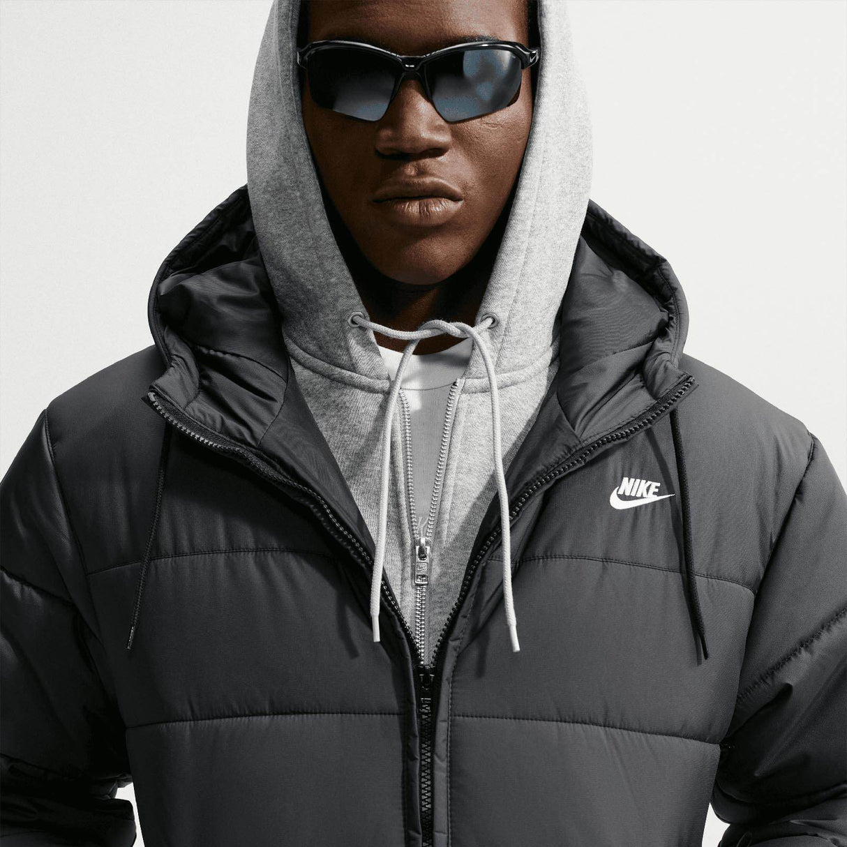 Nike Mens Access Filled Puffer Black