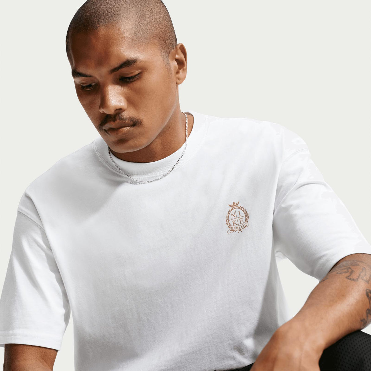 Nike Mens nsw Tee LSE Country Club White