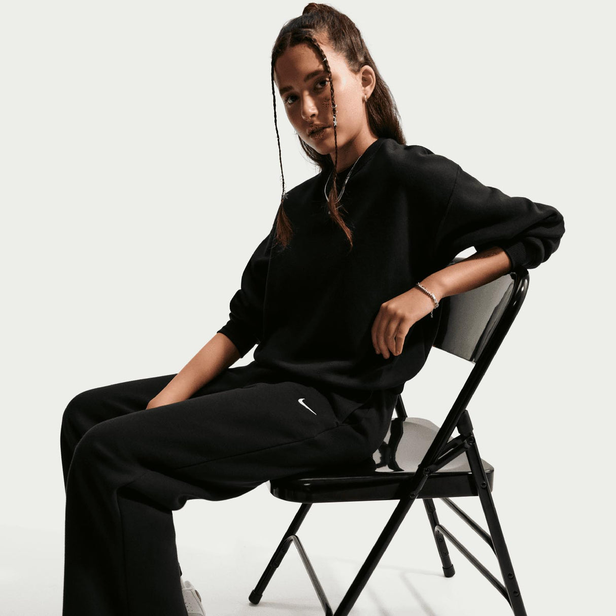 Nike G NSW Studio Flc OH Pants Blk
