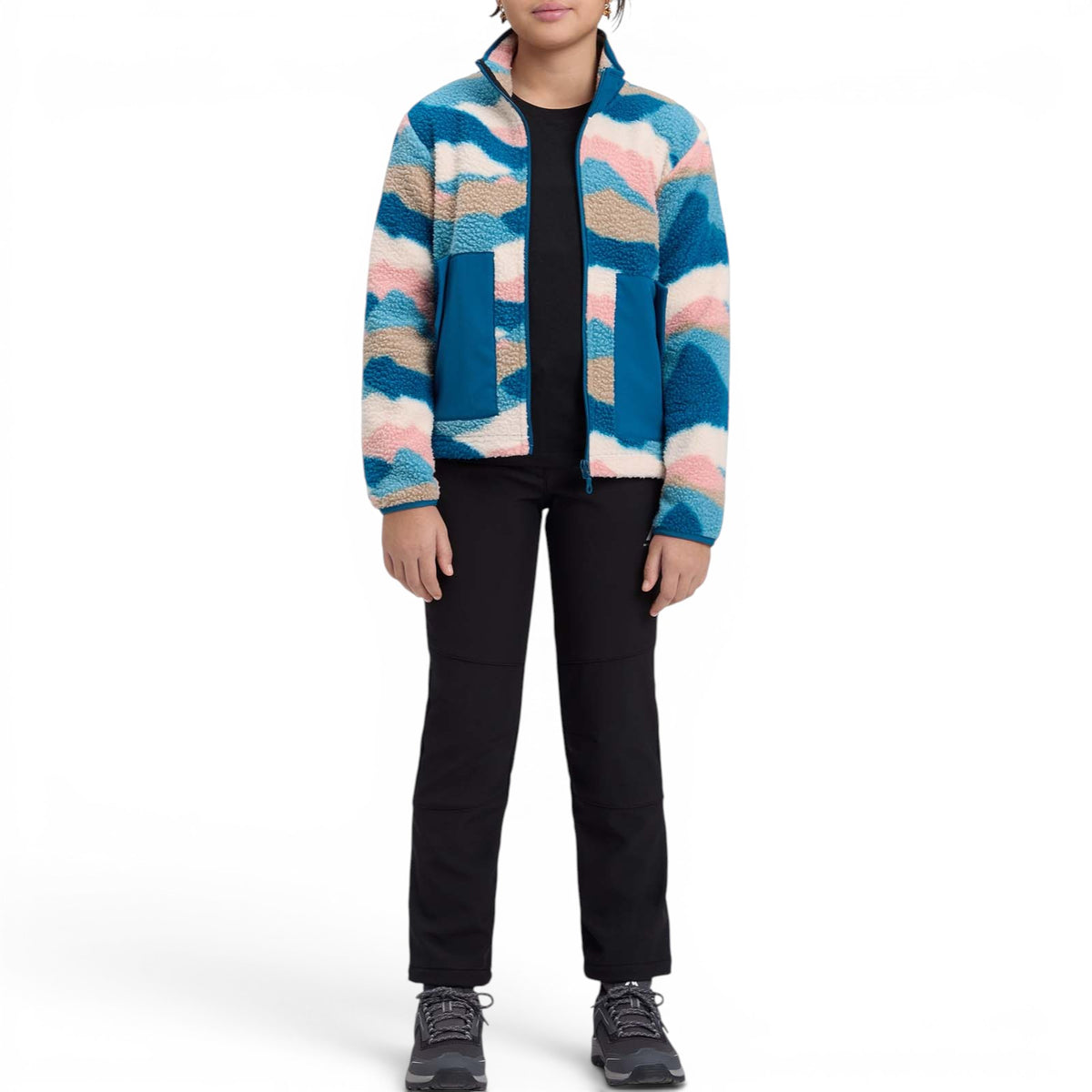 MCKINLEY Hilka FZ G Jkt Fleece blue