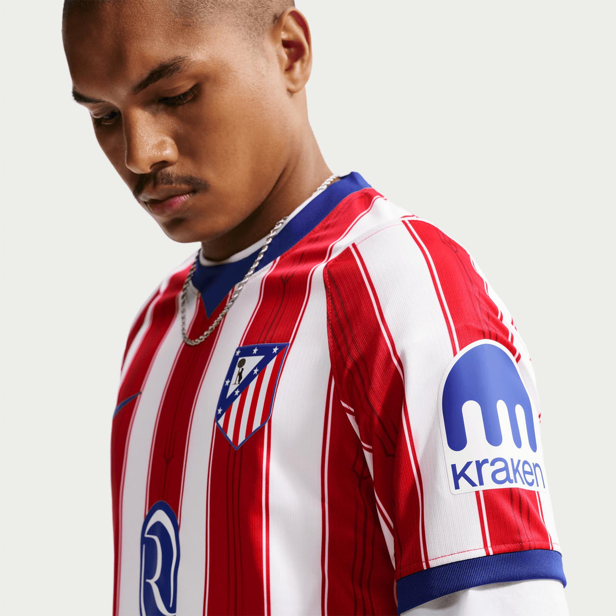 Nike Atlético Madrid 2026/27 Stadium Home Mens Dri-FIT Soccer Replica Jersey