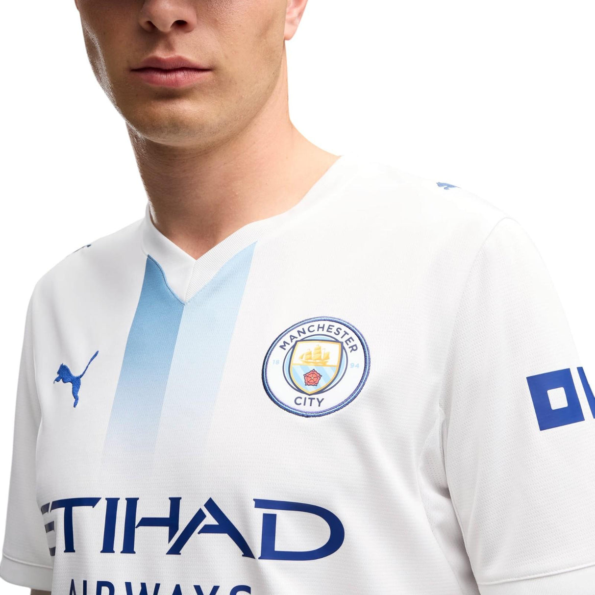 Puma MCFC 26 Third Jersey White