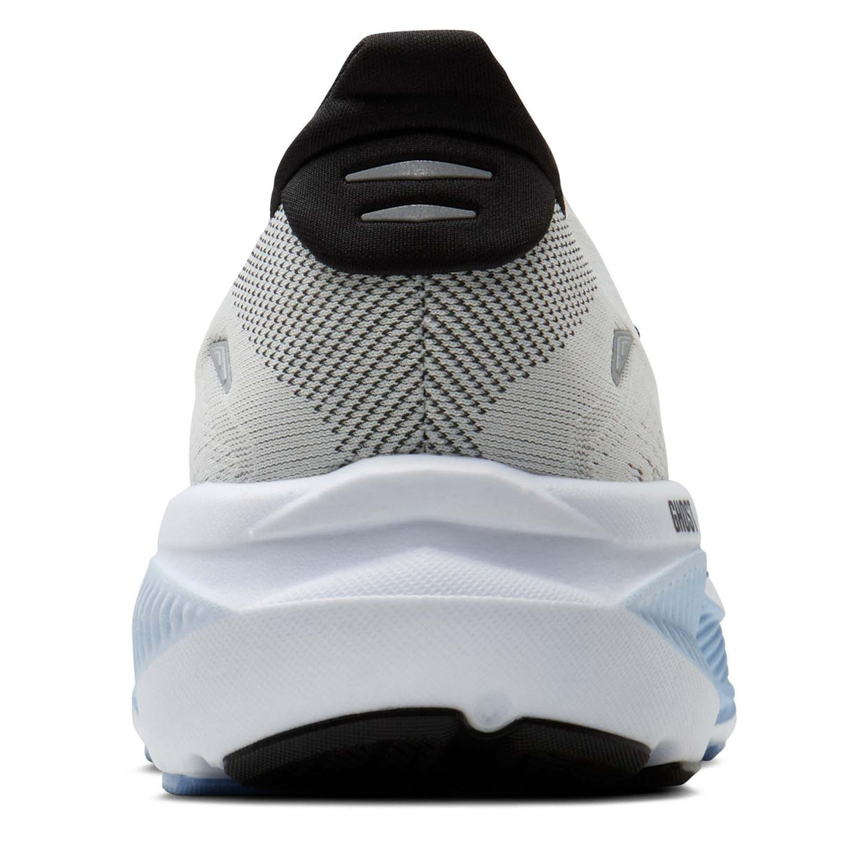 Brooks Ghost 18 Wide Mens White/Black