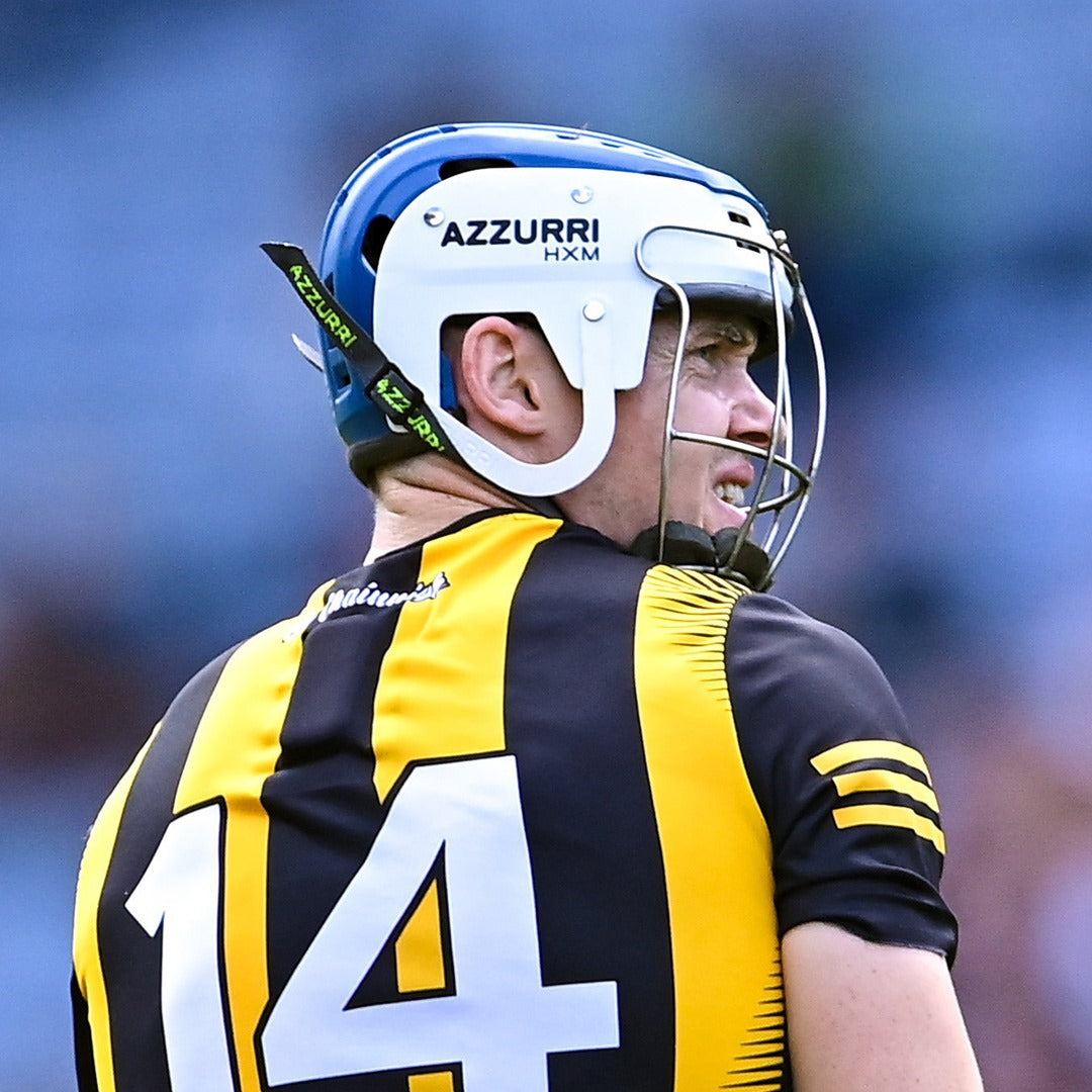 Azzurri HXM Hurling Helmet Blue White