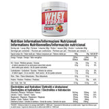 Per4m Clear Whey Hydrate 450g - Raspberry & Peach Nutritional Info