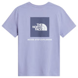 TNF Teen Evolution Box NSE SS Tee Purple