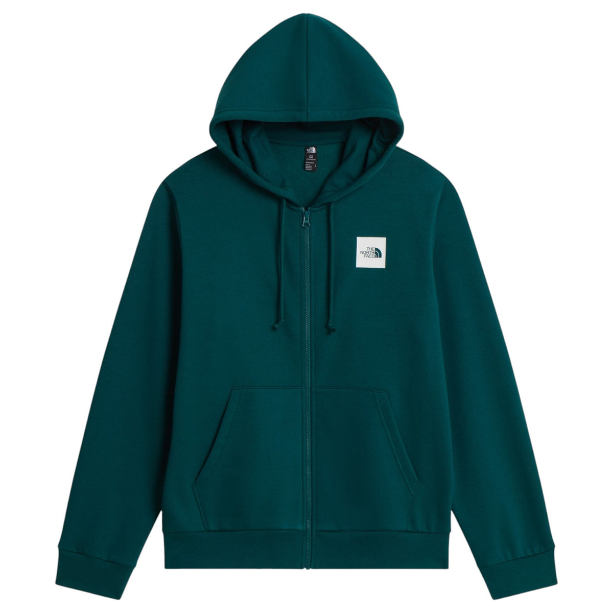 TNF Mens Box Half Dome Hoodie Green