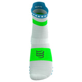 Compressport Pro Racing v4 HSock Blu/Grn