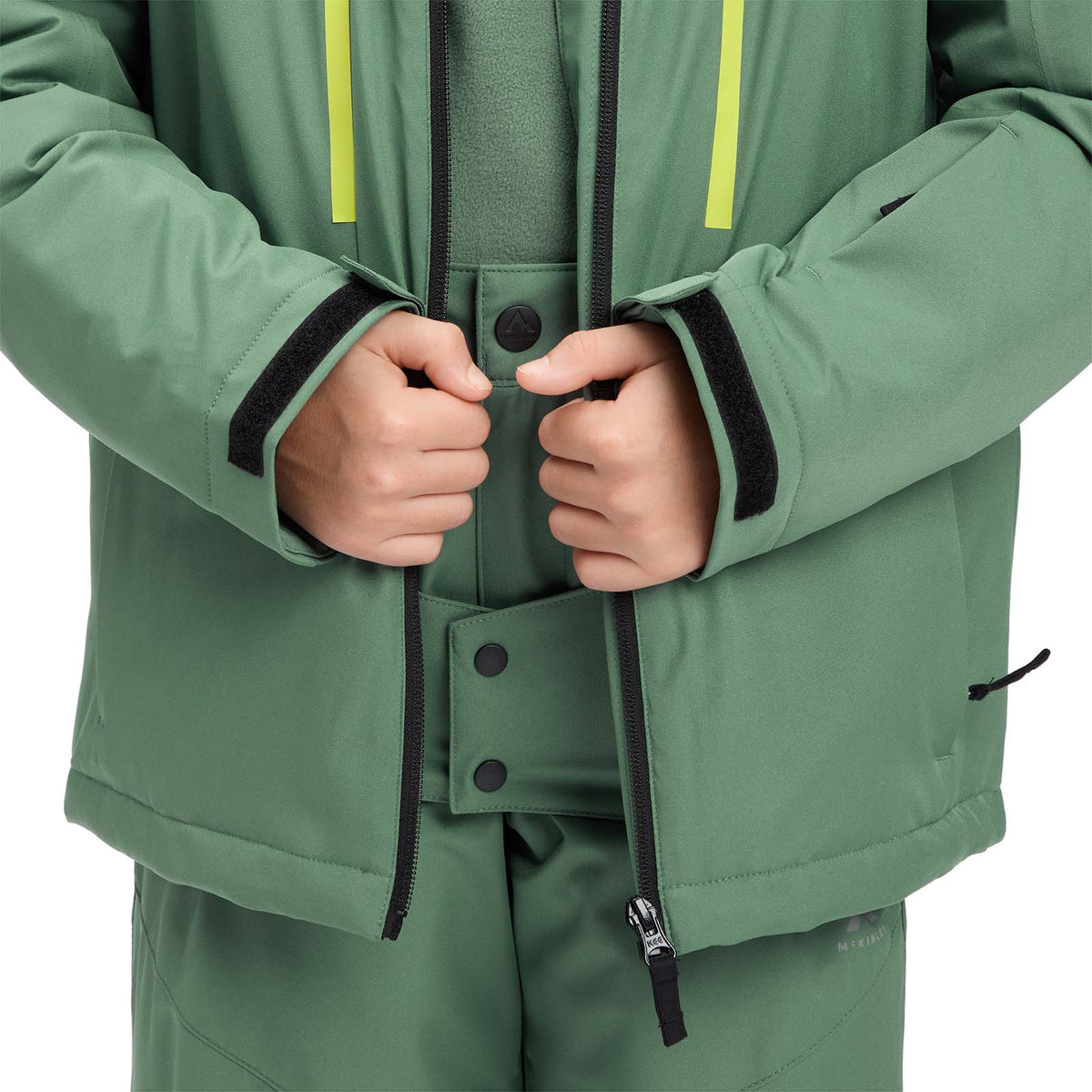 McKinley Cilantro Kids Waterproof Padded Ski Jacket