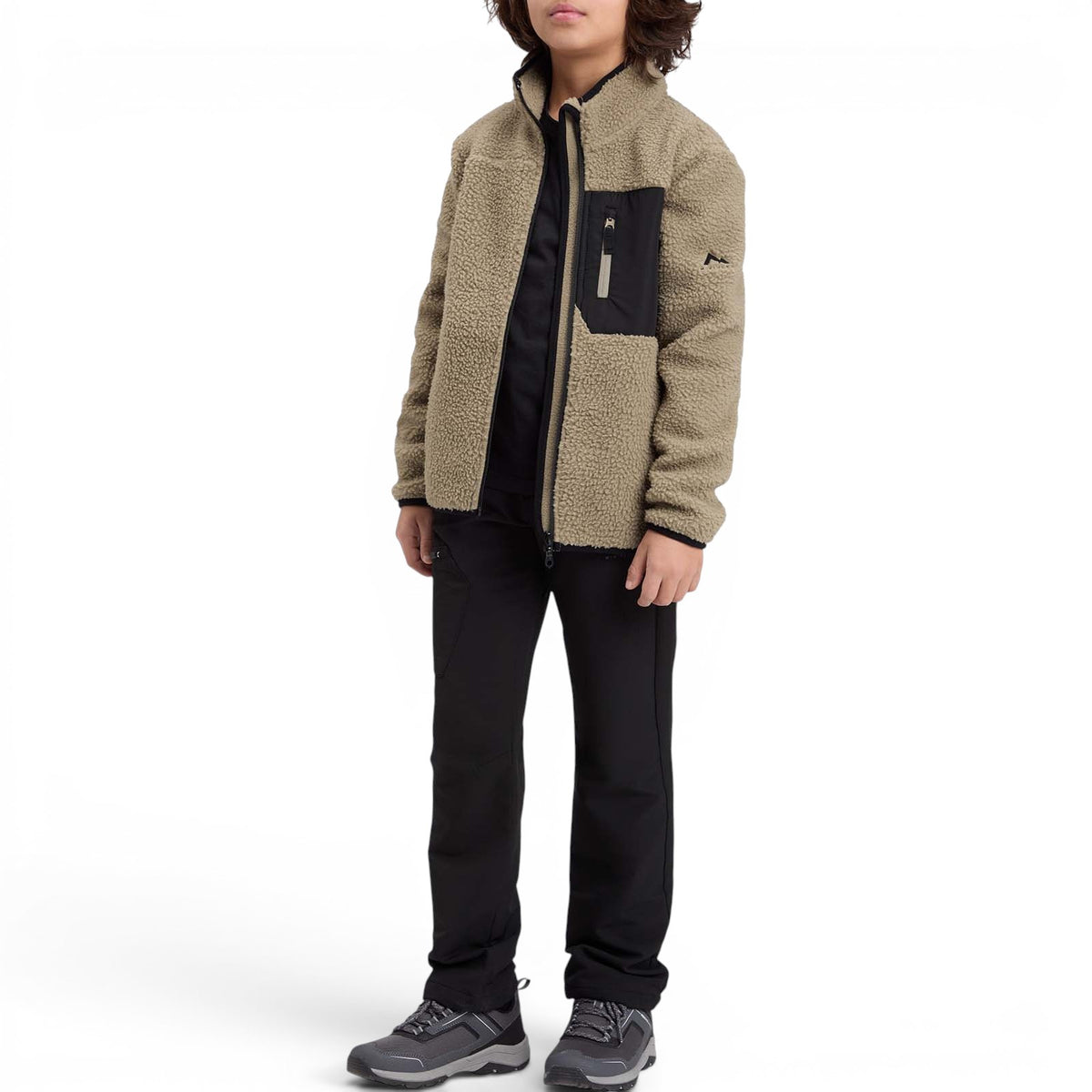 MCKINLEY B Hilka IV FZ Jkt Flc Brwn