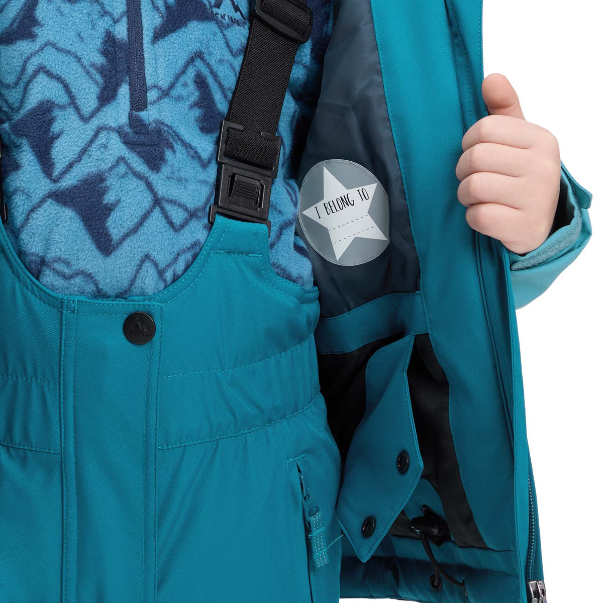 MCKINLEY Jr Dario II Jkt Pad Blue