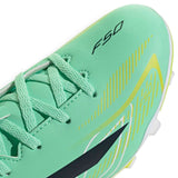 adidas F50 HYPERFAST CLUB FG/MG Kids Grn